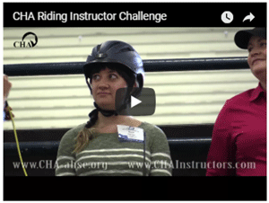 CHA Riding Instructor Challenge Promo for Your Horse Expo
