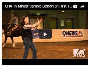 Sample 15 minute lesson First Trot #1