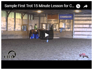 Sample 15 minute lesson First Trot #2