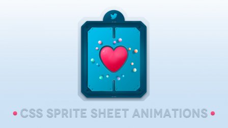 CSS Sprite Sheet Animations: Create the twitter’s heart button